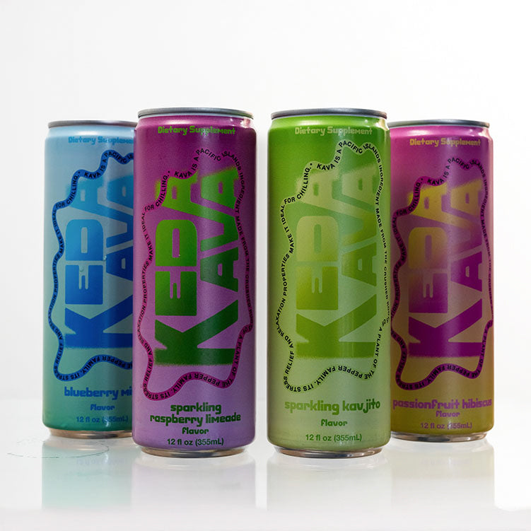 Keda Kava Relaxation Drink - Sampler Pack