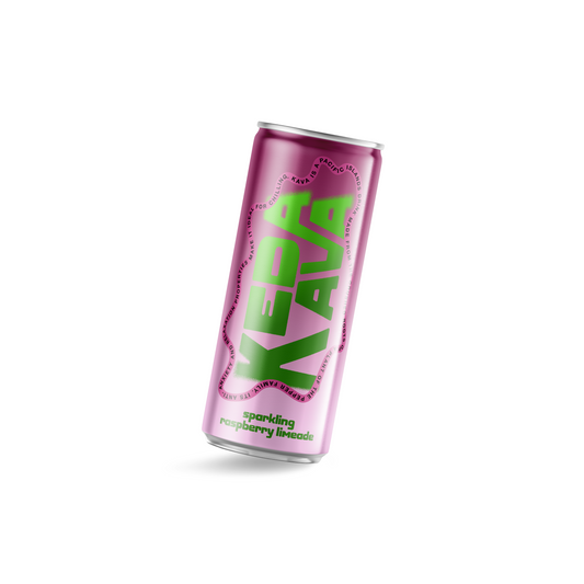 Sparkling Raspberry Lime Kava Four-Pack *Pre-Order*