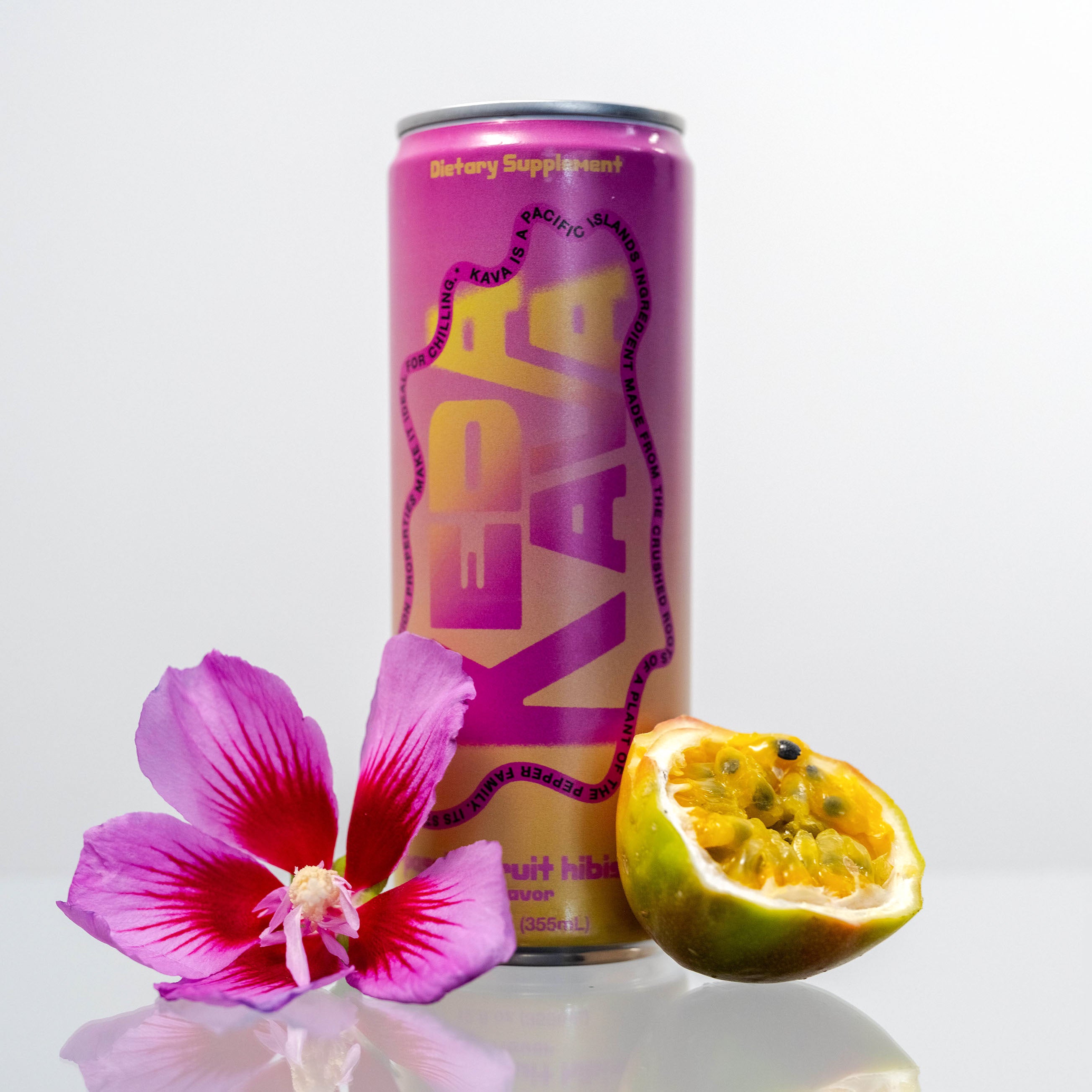 Keda Kava Relaxation Drink - Passionfruit Hibiscus